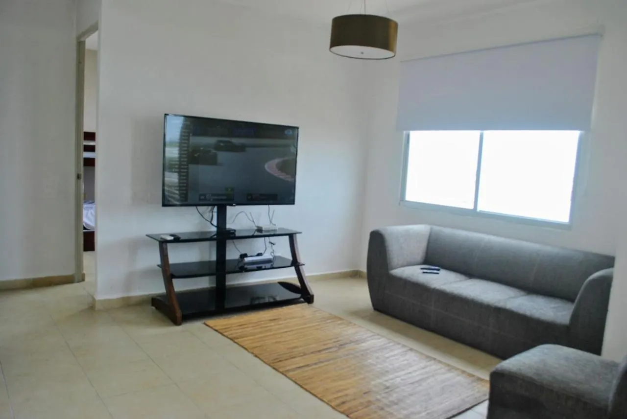 Hermoso Departamento Con Espectacular Alberca Cancun Mexico