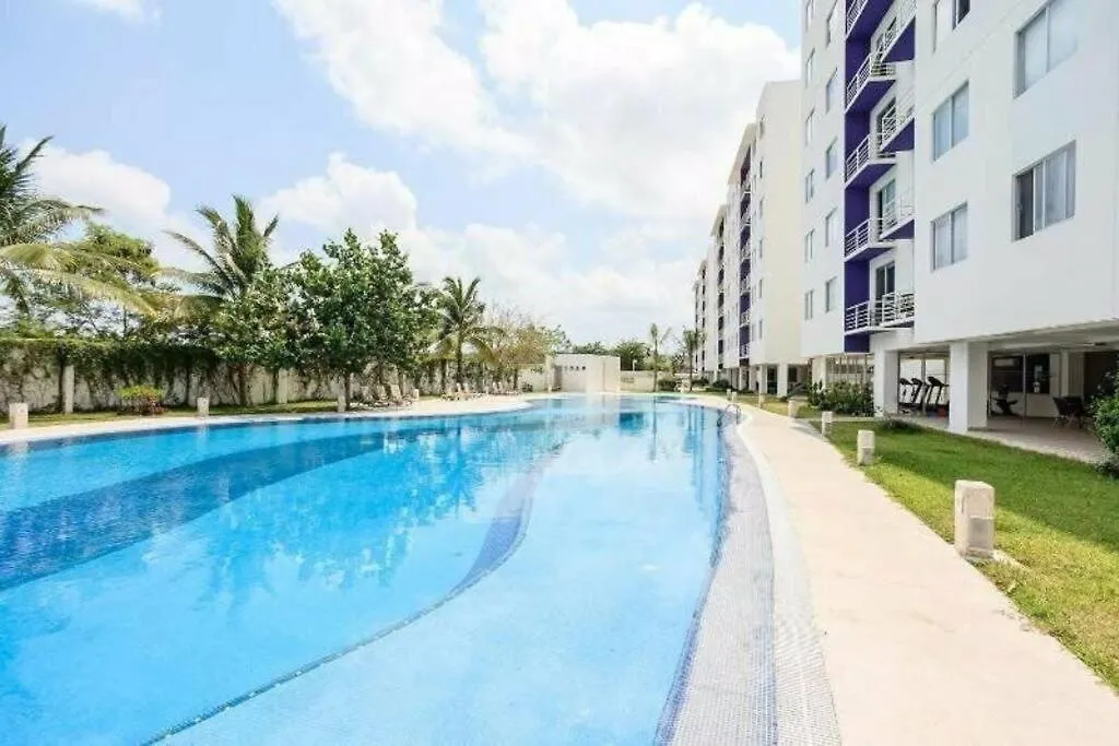 Hermoso Departamento Con Espectacular Alberca Cancún 0*,  Mexique